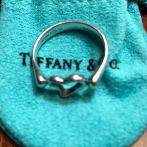 Tiffany & Co Elsa Open heart ring